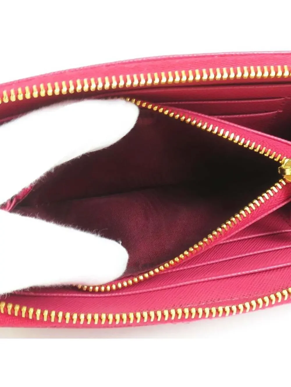 Auth Prada Coin Purse Case Compact #280427P27B